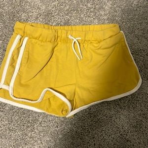 Kids yellow shorts